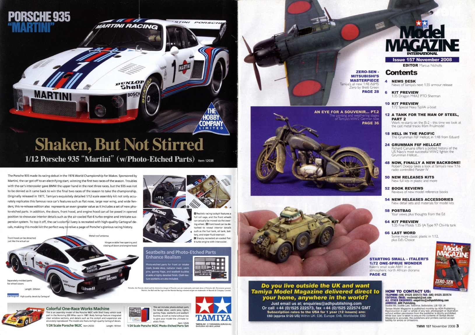 Tamiya Model Magazine 157 (2008-11)